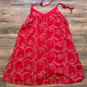 American Eagle Red Summer Dress. Large